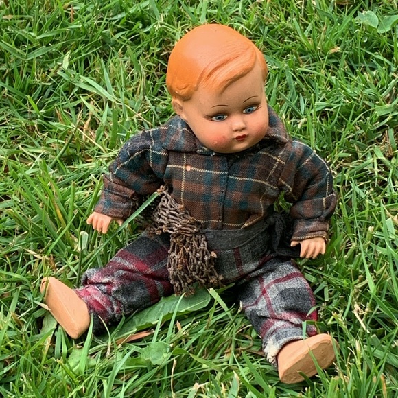 Antique Vintage Collector male boy Doll rare item Italy - Picture 2 of 15